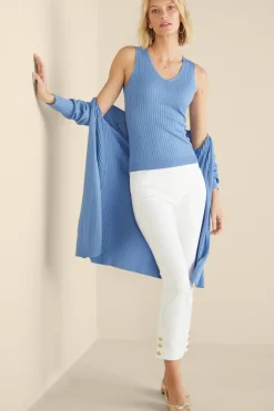 Clearance Soft Surroundings Soft Essential Ribbed Sweater Tank