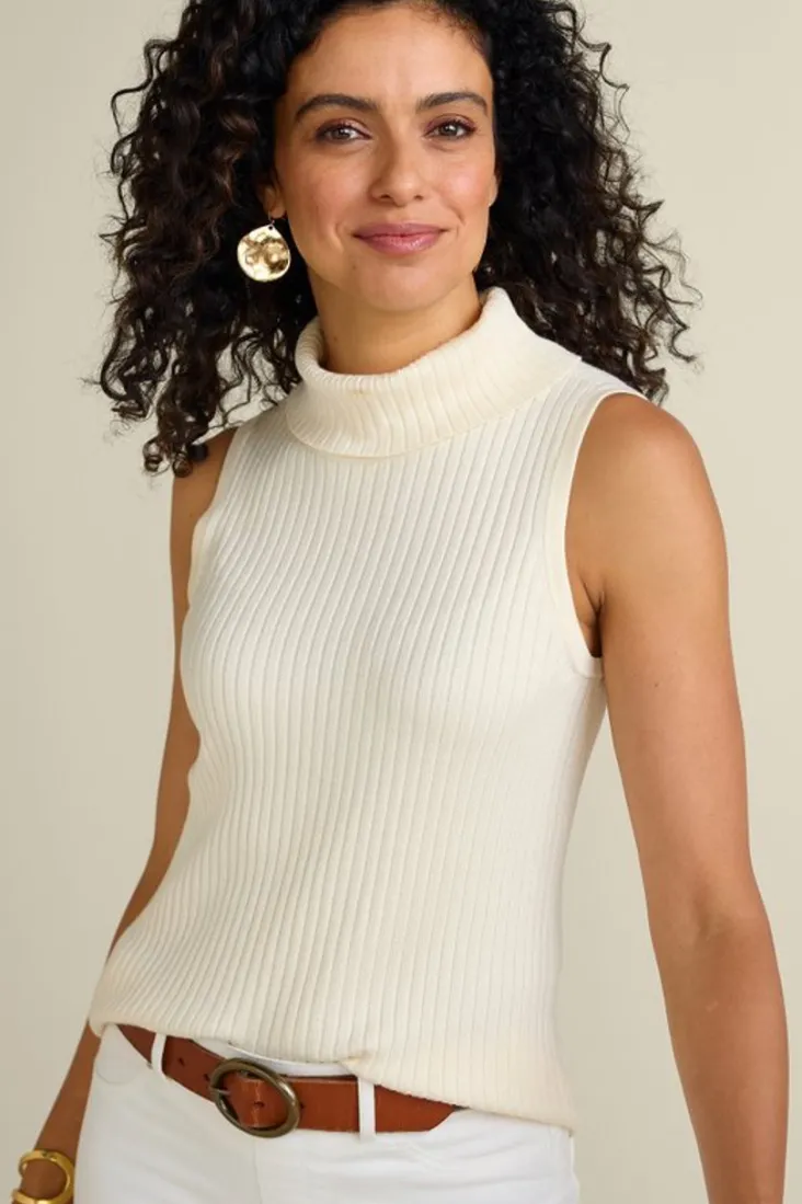 Online Soft Surroundings Soft Essential Ribbed Turtleneck Tank