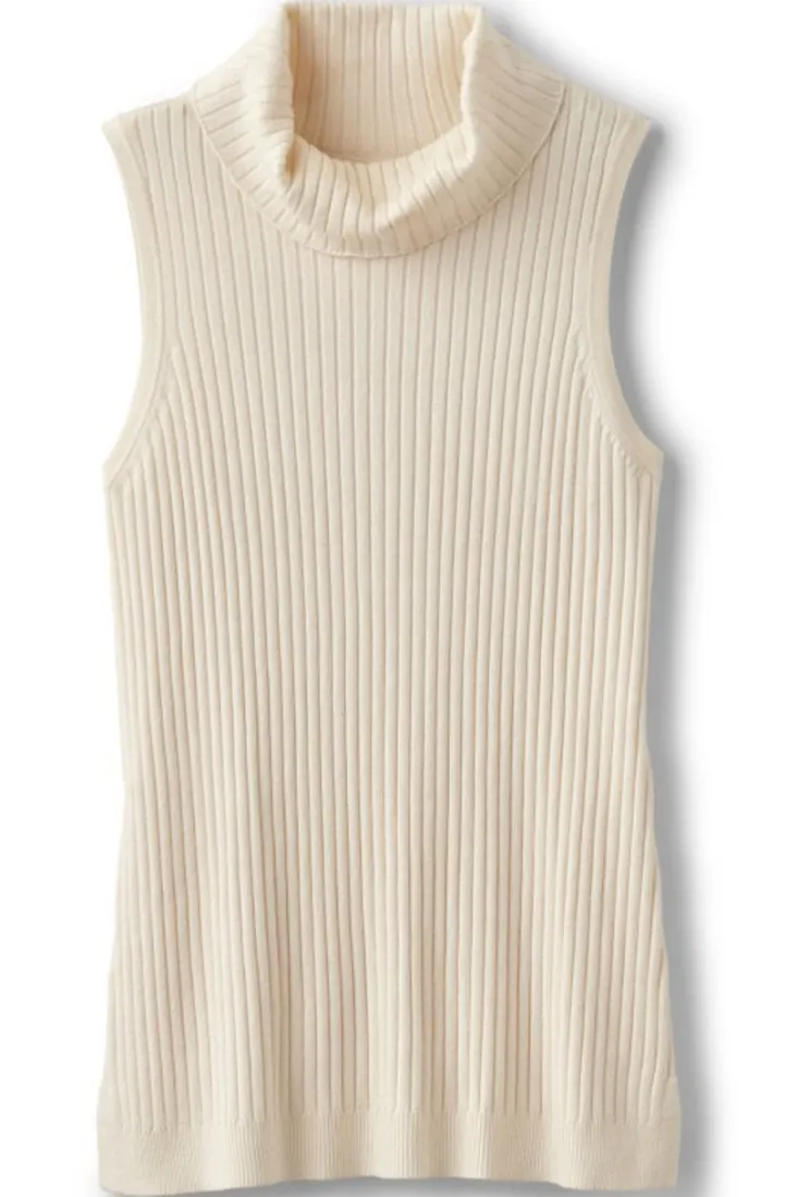 Online Soft Surroundings Soft Essential Ribbed Turtleneck Tank