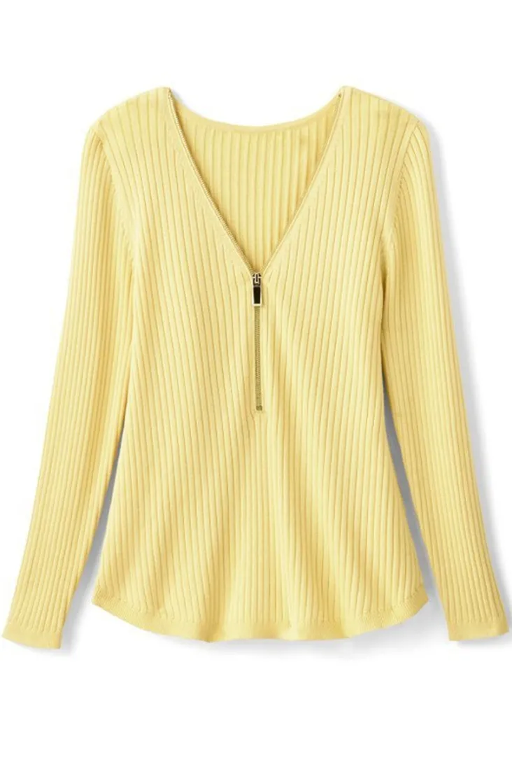 Best Soft Surroundings Soft Essential Ribbed Valentina Sweater