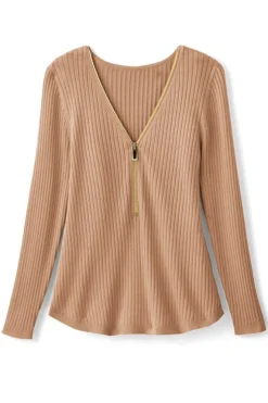 Best Soft Surroundings Soft Essential Ribbed Valentina Sweater