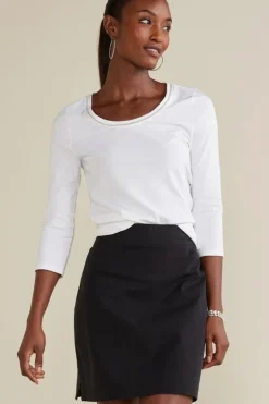 Discount Soft Surroundings Soft Essential Superla Skort Black