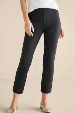 Hot Soft Surroundings Soft Essential Superla Slim Leg Crop Pants