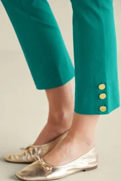 Hot Soft Surroundings Soft Essential Superla Slim Leg Crop Pants