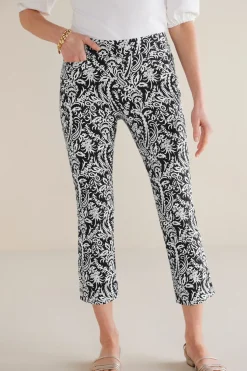 Hot Soft Surroundings Soft Essential Superla Slim Leg Crop Pants