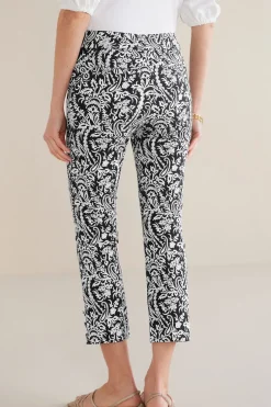 Hot Soft Surroundings Soft Essential Superla Slim Leg Crop Pants