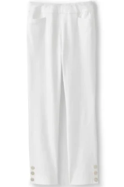 Hot Soft Surroundings Soft Essential Superla Slim Leg Crop Pants