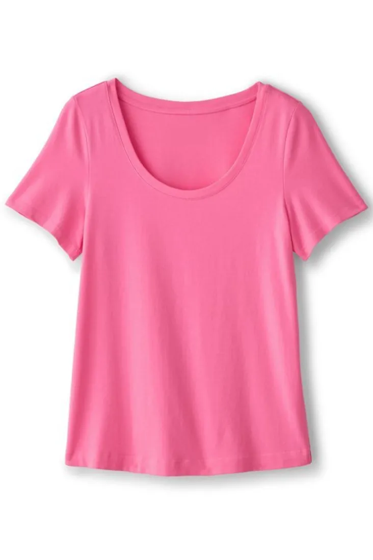 Online Soft Surroundings Soft Essential Supima Short Sleeve Tee