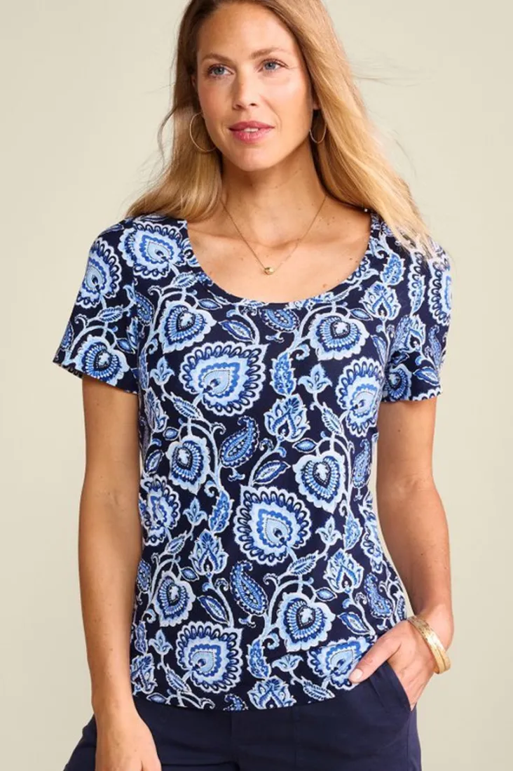 Online Soft Surroundings Soft Essential Supima Short Sleeve Tee