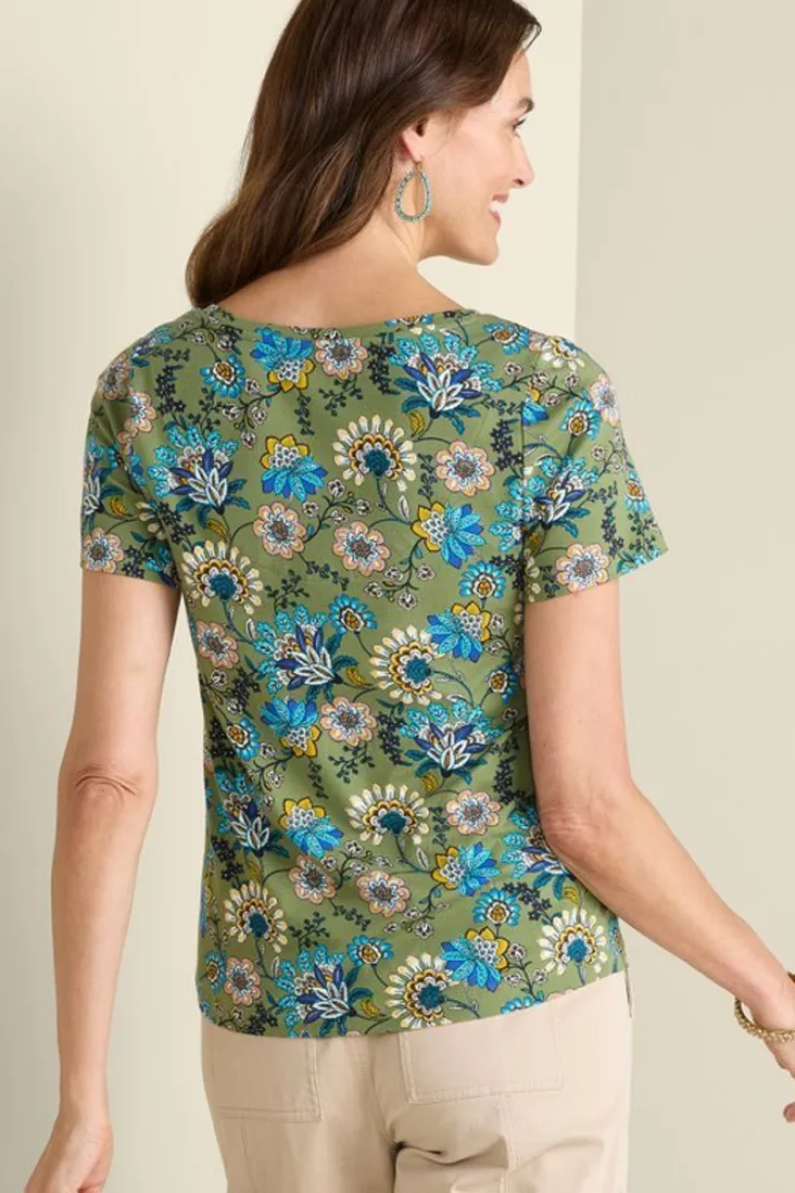 Online Soft Surroundings Soft Essential Supima Short Sleeve Tee