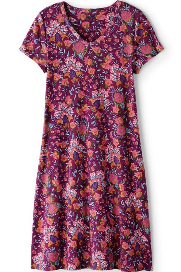 Outlet Soft Surroundings Soft Essential Supima T-Shirt Dress