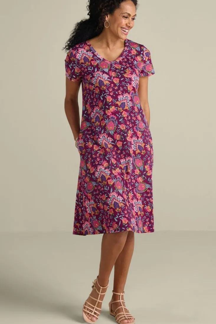 Outlet Soft Surroundings Soft Essential Supima T-Shirt Dress