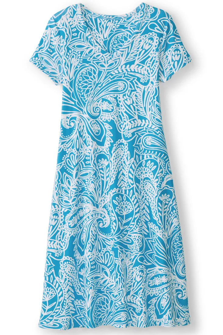 Outlet Soft Surroundings Soft Essential Supima T-Shirt Dress