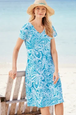 Outlet Soft Surroundings Soft Essential Supima T-Shirt Dress