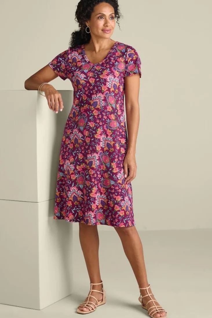Outlet Soft Surroundings Soft Essential Supima T-Shirt Dress