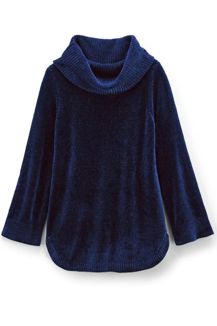 Best Soft Surroundings Soft Winds Chenille Tunic Sweater
