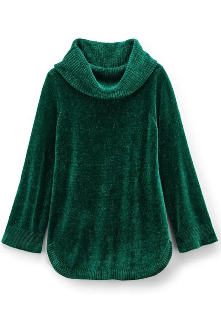 Best Soft Surroundings Soft Winds Chenille Tunic Sweater