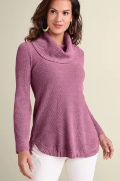 Best Soft Surroundings Soft Winds Chenille Tunic Sweater