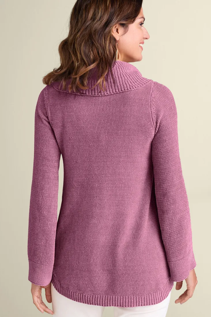 Best Soft Surroundings Soft Winds Chenille Tunic Sweater