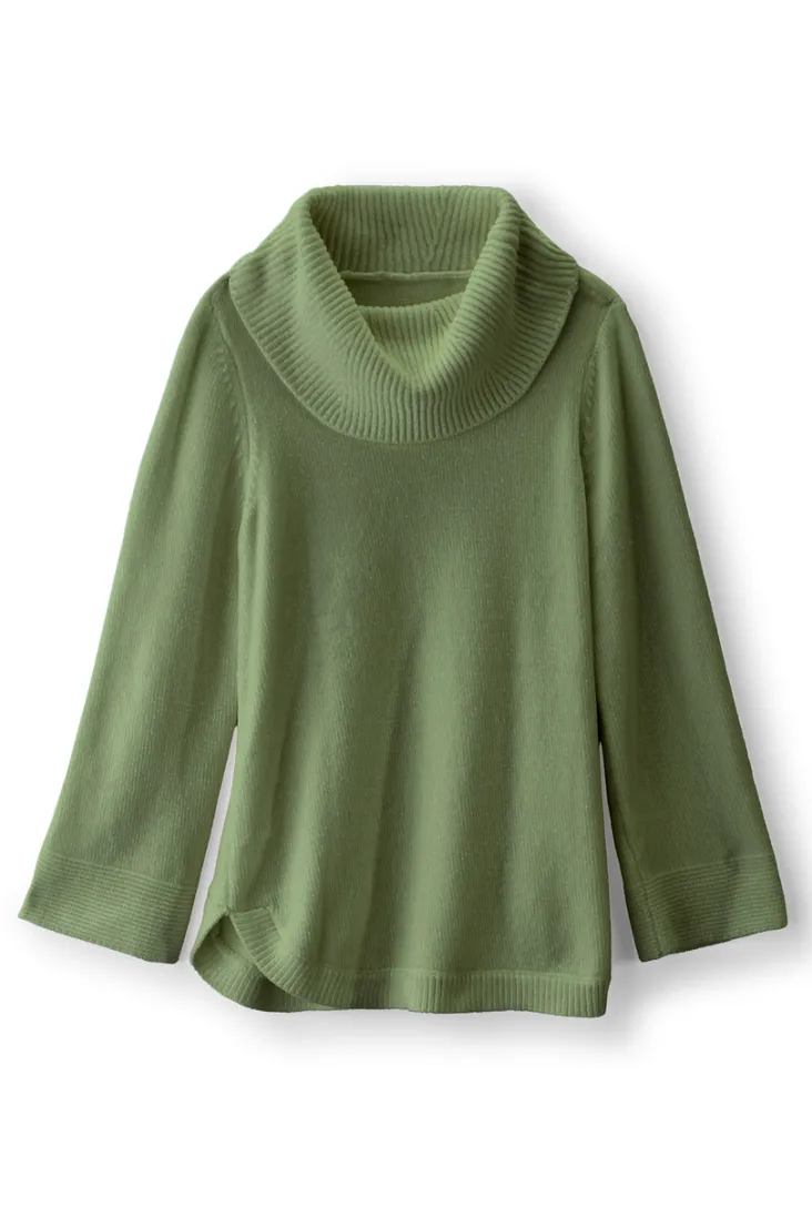 Best Soft Surroundings Soft Winds Chenille Tunic Sweater