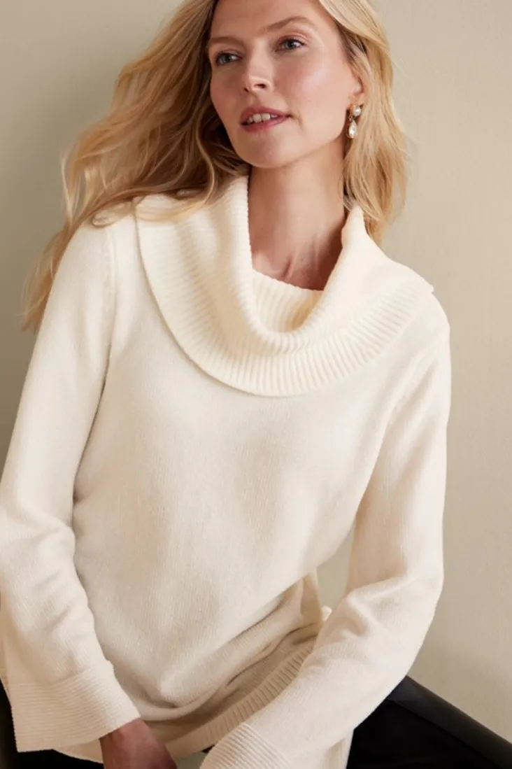 Best Soft Surroundings Soft Winds Chenille Tunic Sweater