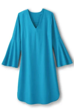 Clearance Soft Surroundings Soleil Linen Blend Dress