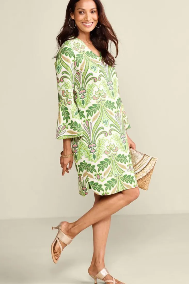 Clearance Soft Surroundings Soleil Linen Blend Dress