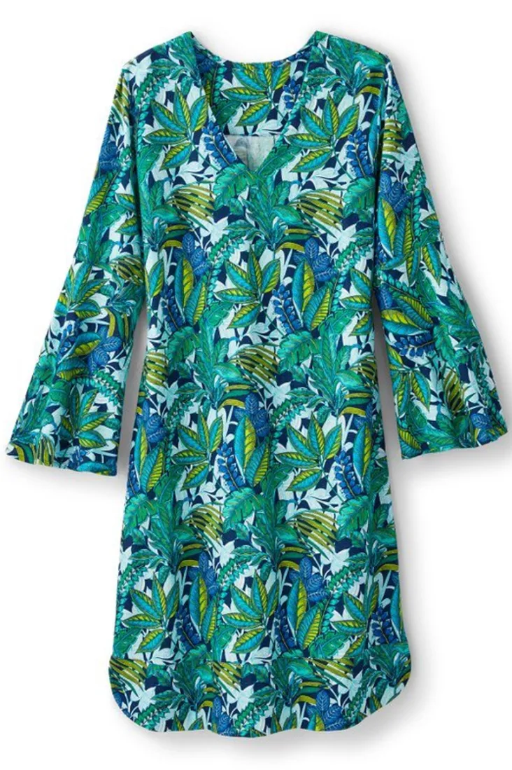 Clearance Soft Surroundings Soleil Linen Blend Dress