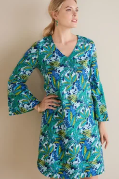 Clearance Soft Surroundings Soleil Linen Blend Dress