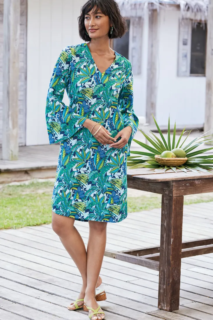 Clearance Soft Surroundings Soleil Linen Blend Dress