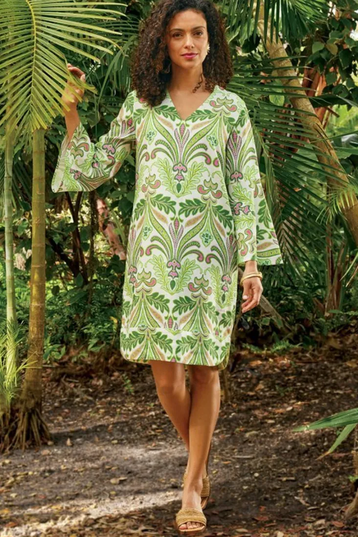 Clearance Soft Surroundings Soleil Linen Blend Dress