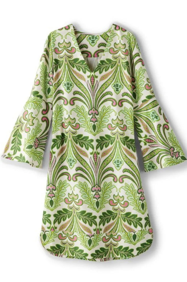 Clearance Soft Surroundings Soleil Linen Blend Dress