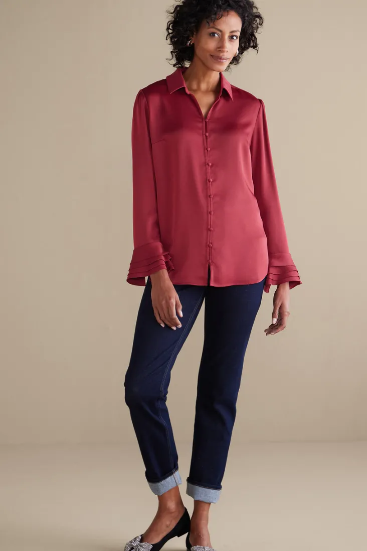 Discount Soft Surroundings Sonnet Blouse