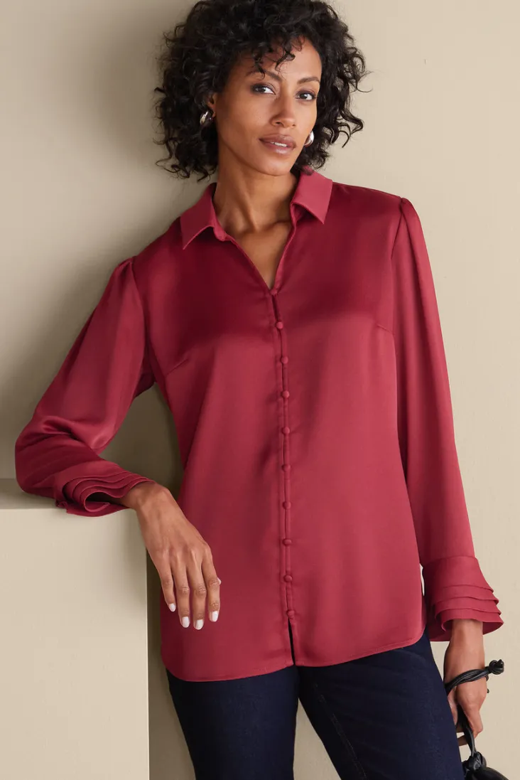 Discount Soft Surroundings Sonnet Blouse