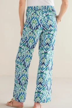 Hot Soft Surroundings Sonoma Linen Blend Wide Leg Pants
