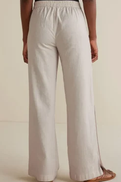 Hot Soft Surroundings Sonoma Linen Blend Wide Leg Pants
