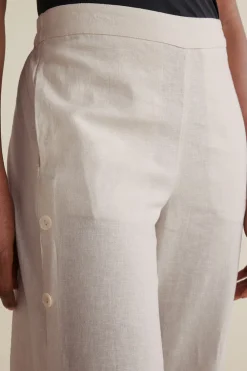 Hot Soft Surroundings Sonoma Linen Blend Wide Leg Pants