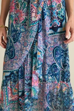 Best Soft Surroundings Sumarti Midi Skirt SafiTapestry