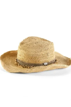 Discount Soft Surroundings Tahitian Cowboy Hat Turquoise