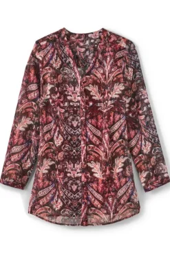 New Soft Surroundings Tasha Top MultiTapestry