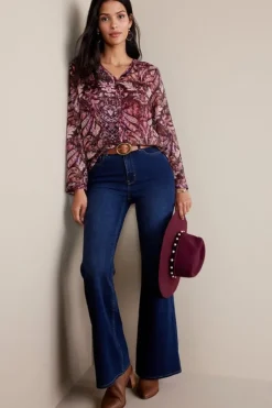 New Soft Surroundings Tasha Top MultiTapestry