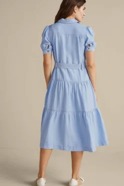 Online Soft Surroundings Tenley Midi Dress LightDenim