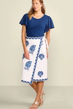 Best Soft Surroundings Tessa Tee EstateBlue