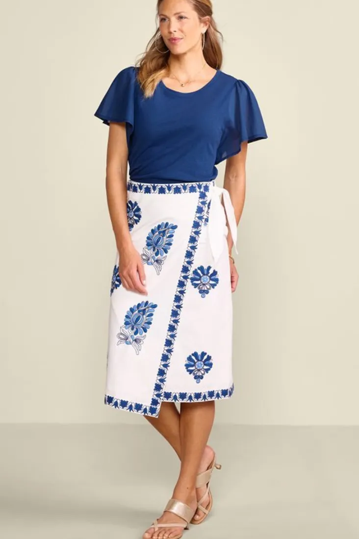 Best Soft Surroundings Tessa Tee EstateBlue