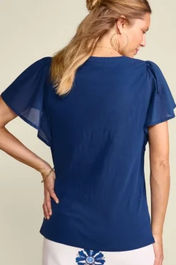 Best Soft Surroundings Tessa Tee EstateBlue