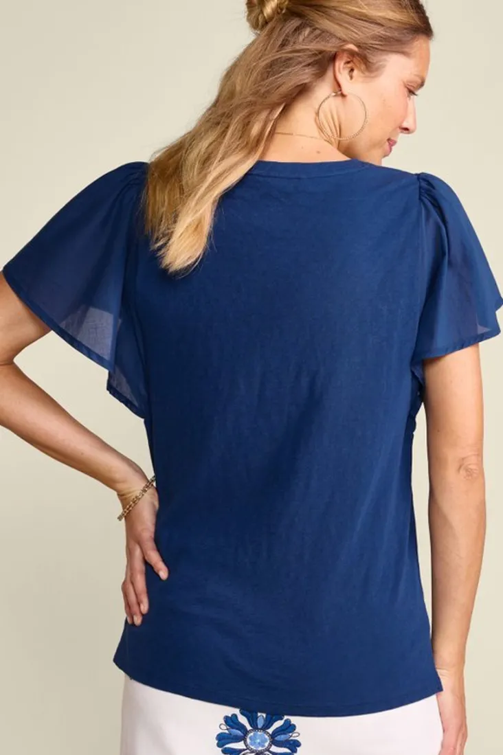 Best Soft Surroundings Tessa Tee EstateBlue