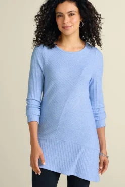 Discount Soft Surroundings Textured Asymmetrical Tunic