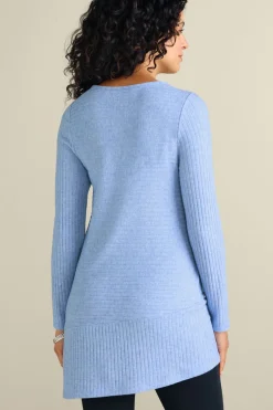 Discount Soft Surroundings Textured Asymmetrical Tunic