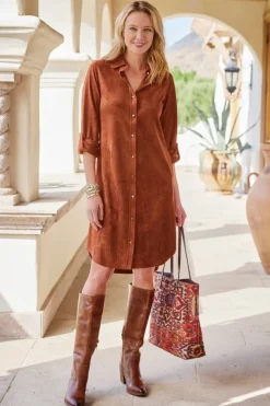 Soft Surroundings Tiffanie Boots Cognac