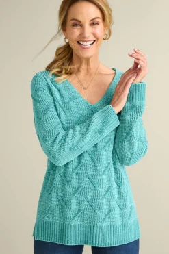 Clearance Soft Surroundings Trina Chenille Sweater
